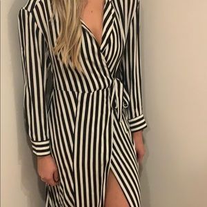 Topshop striped dress